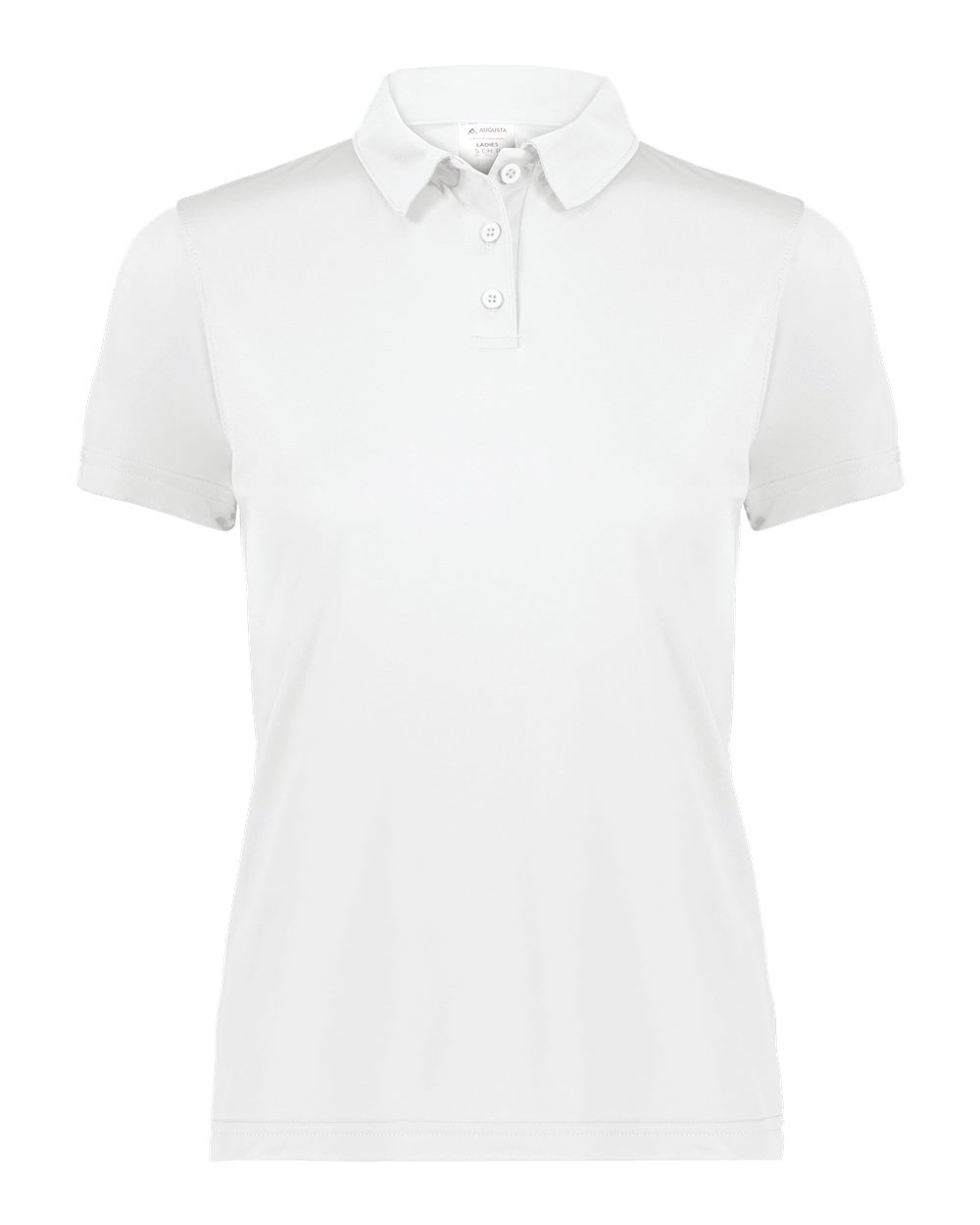 Augusta Sportswear Women's Vital Polo. 5019 - White