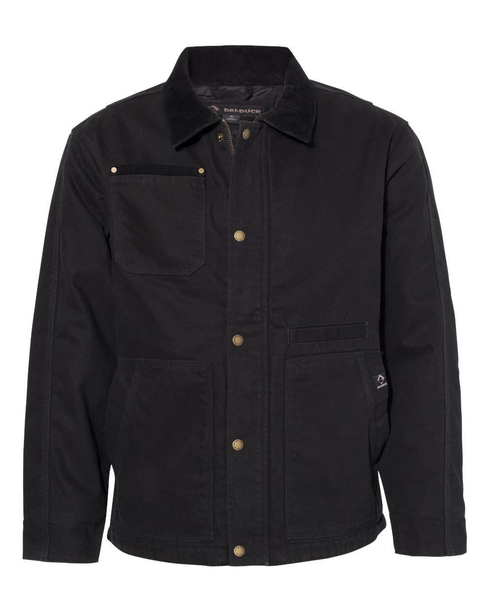 DRI DUCK Men's Rambler Boulder Cloth Jacket. 5091 - Black