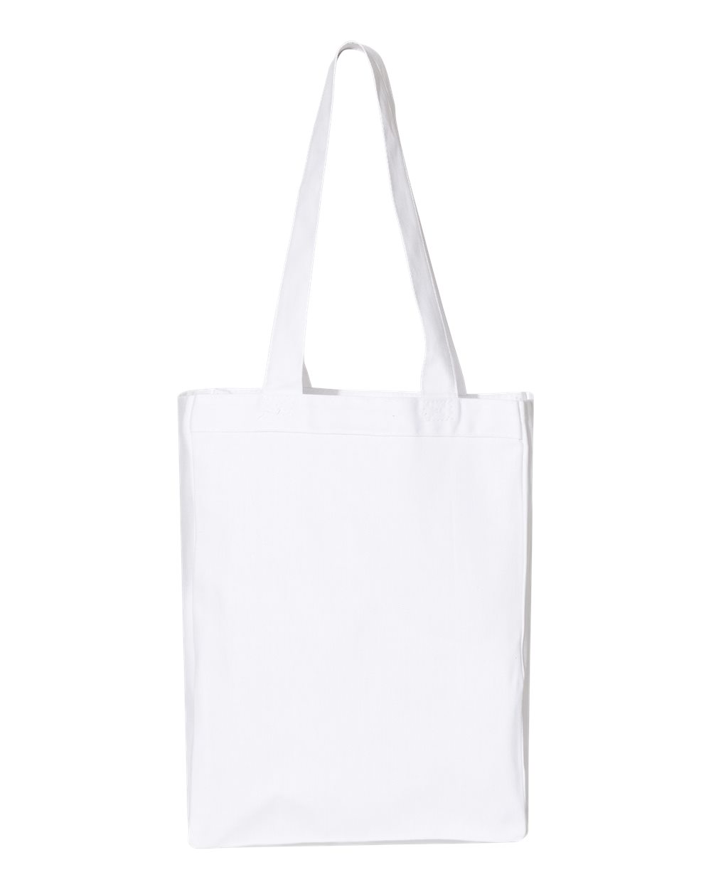 Q-Tees 12L Gussetted Shopping Bag. Q1000 - White