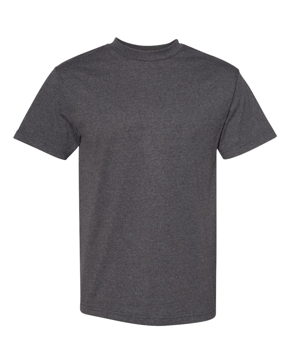 American Apparel Unisex Heavyweight Cotton Tee. 1301 - Heather Charcoal