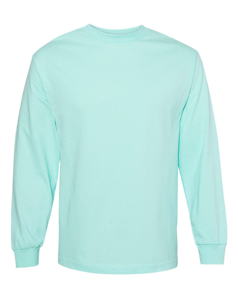 American Apparel Unisex Heavyweight Cotton Long Sleeve Tee. 1304 - Celadon