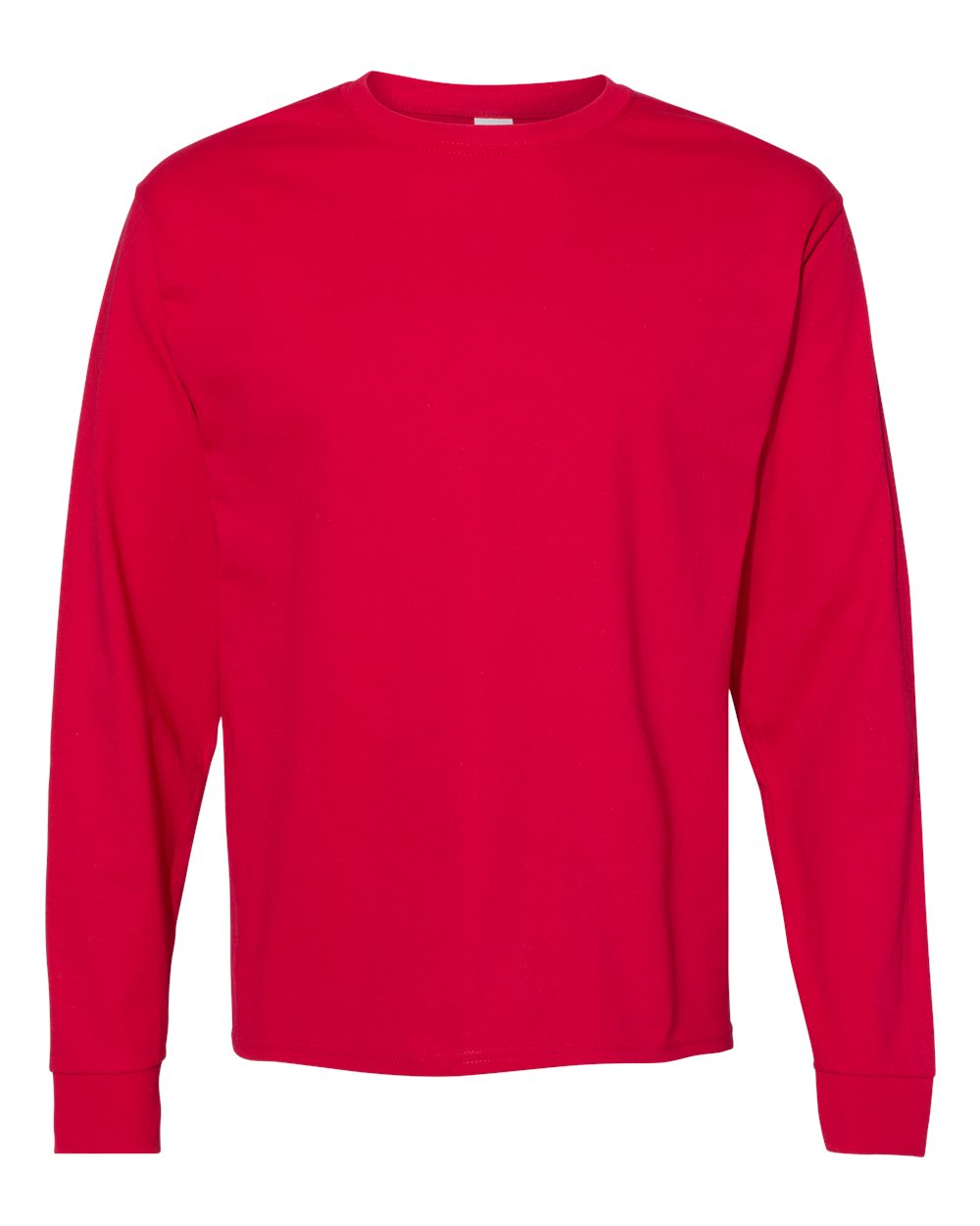 Hanes Unisex Essential-T Long Sleeve T-Shirt. 5286 - Deep Red