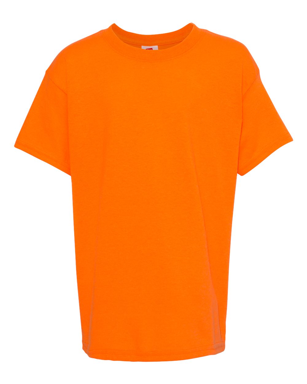 Hanes Youth EcoSmart® T-Shirt. 5370 - Safety Orange