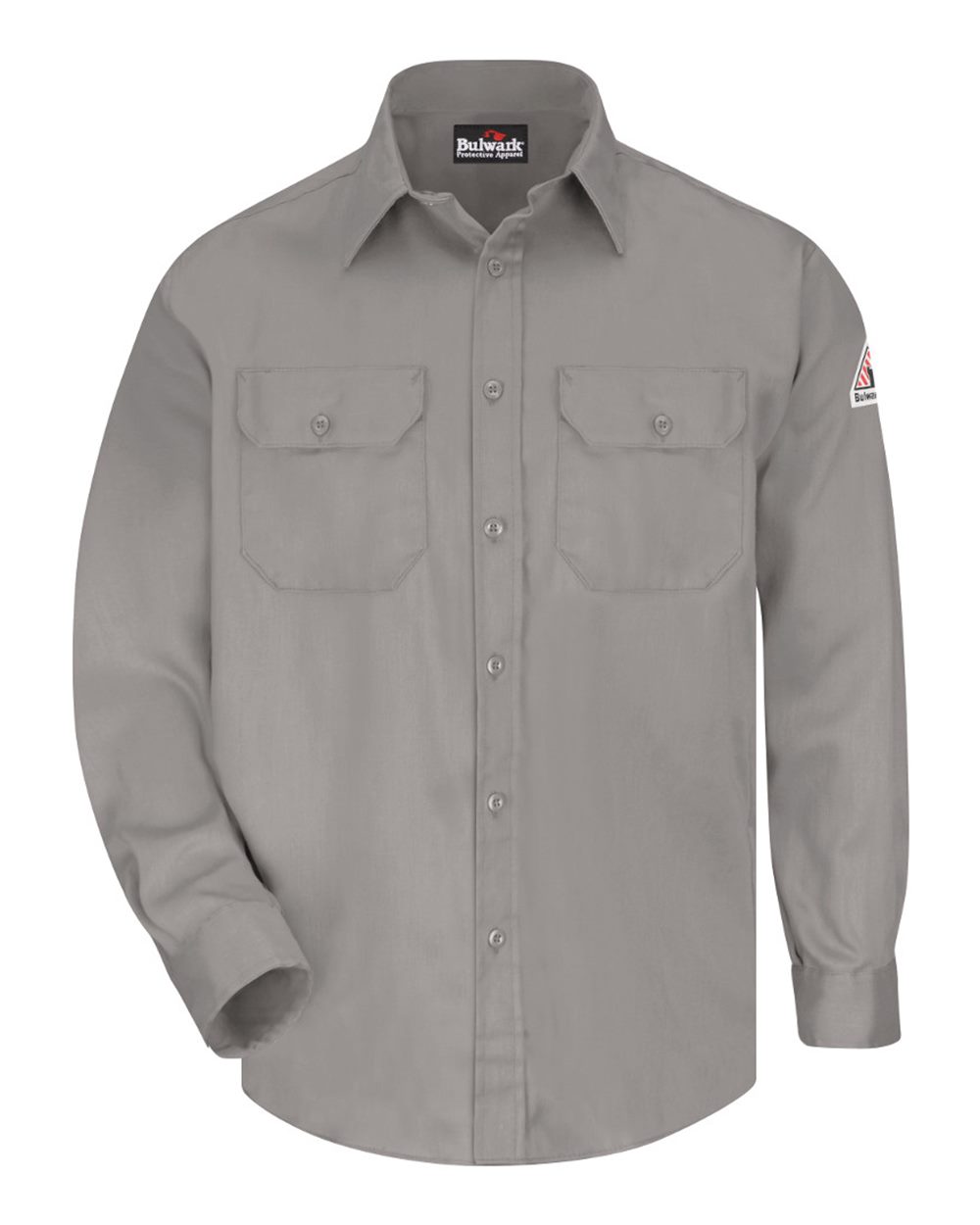 Bulwark Men's Tall Uniform Shirt. SLU8T - Grey