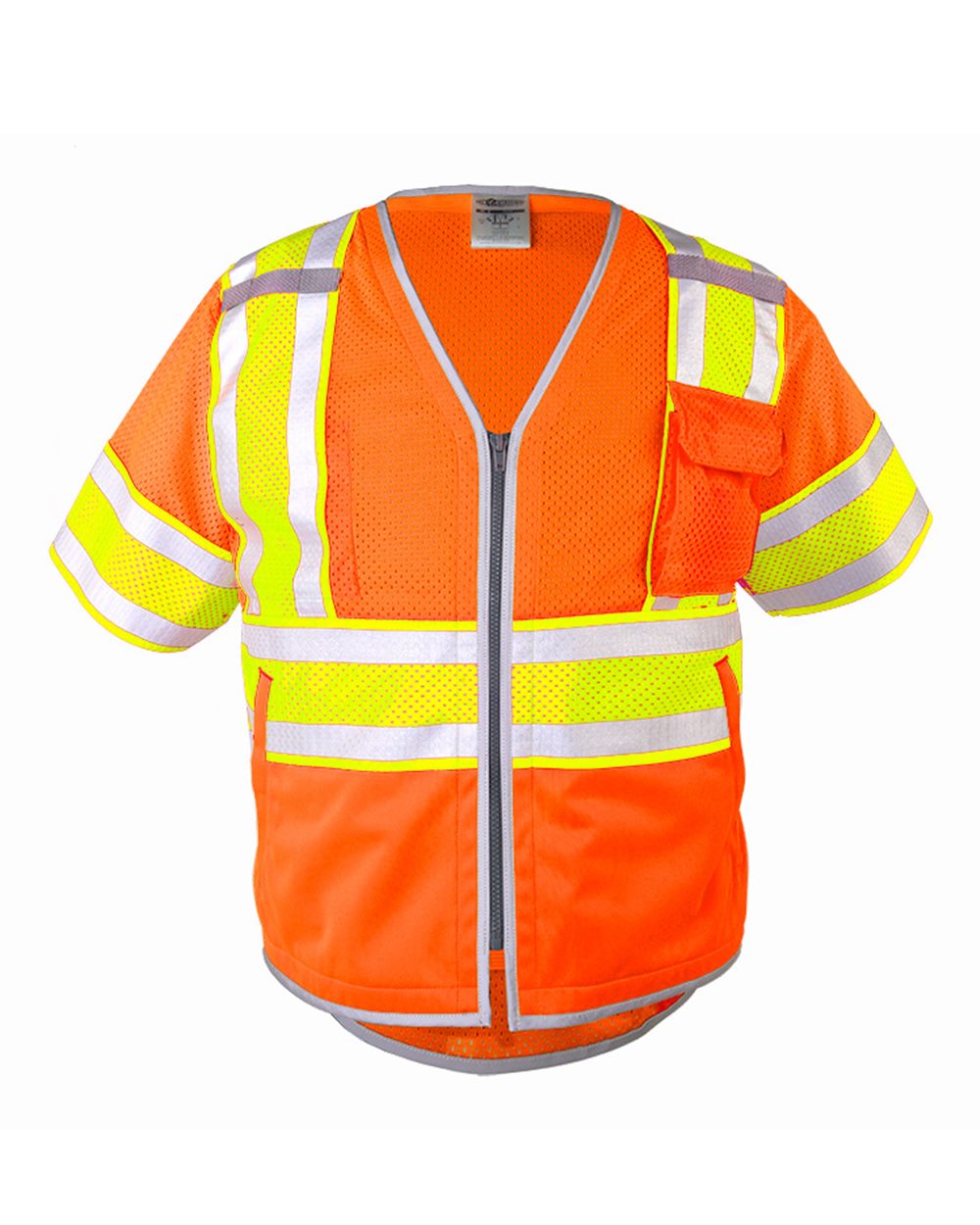 Kishigo Unisex Premium Brilliant Series® Ultimate Reflective Class 3 Vest. 1573-1574 - Orange