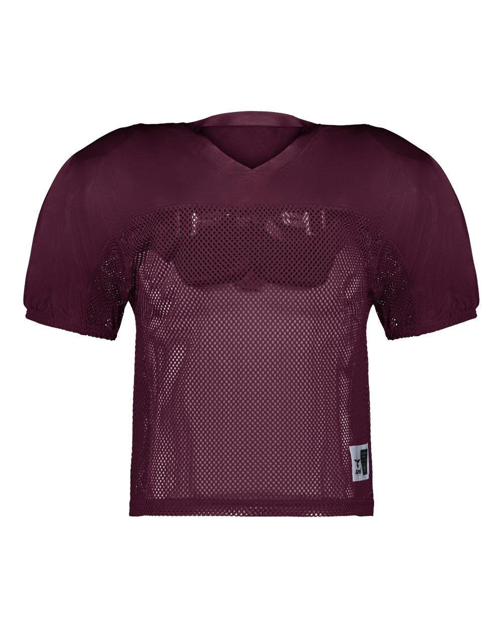 Alleson Athletic Men's Practice Mesh Football Jersey. 712 - Maroon