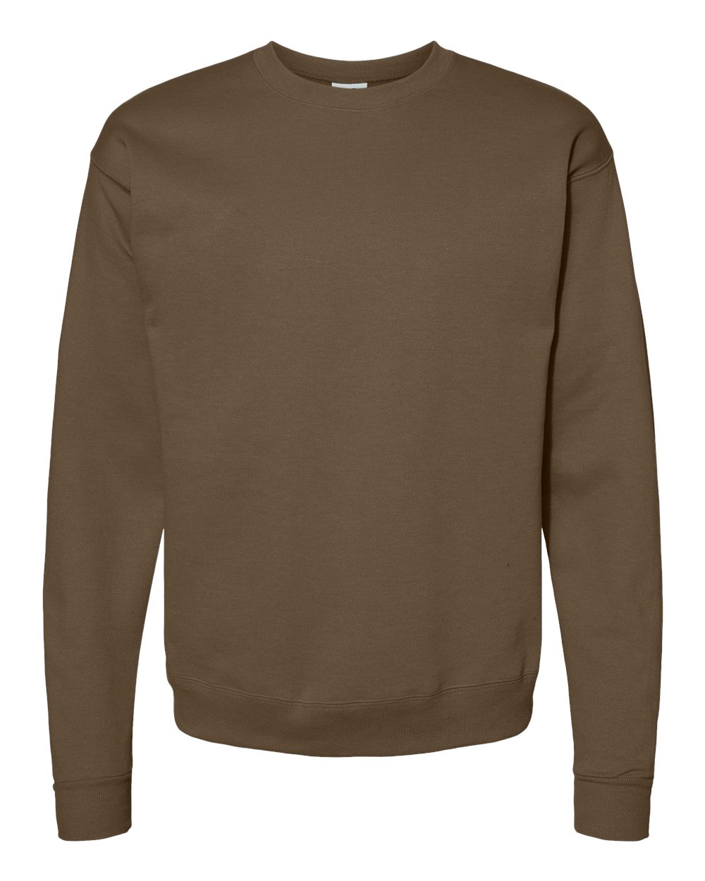 Hanes Unisex EcoSmart® Crewneck Sweatshirt. P160 - Army Brown