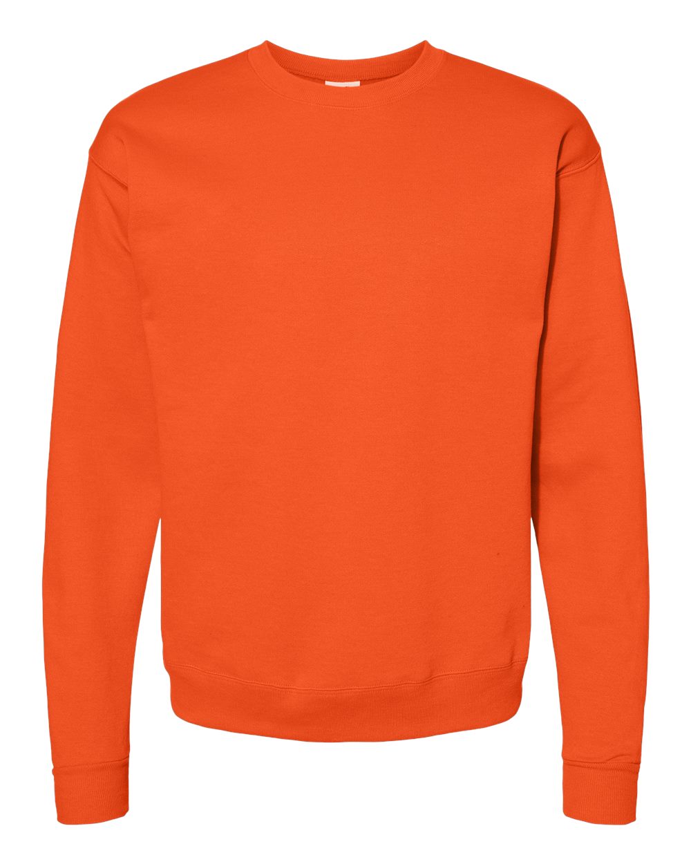 Hanes Unisex EcoSmart® Crewneck Sweatshirt. P160 - Orange
