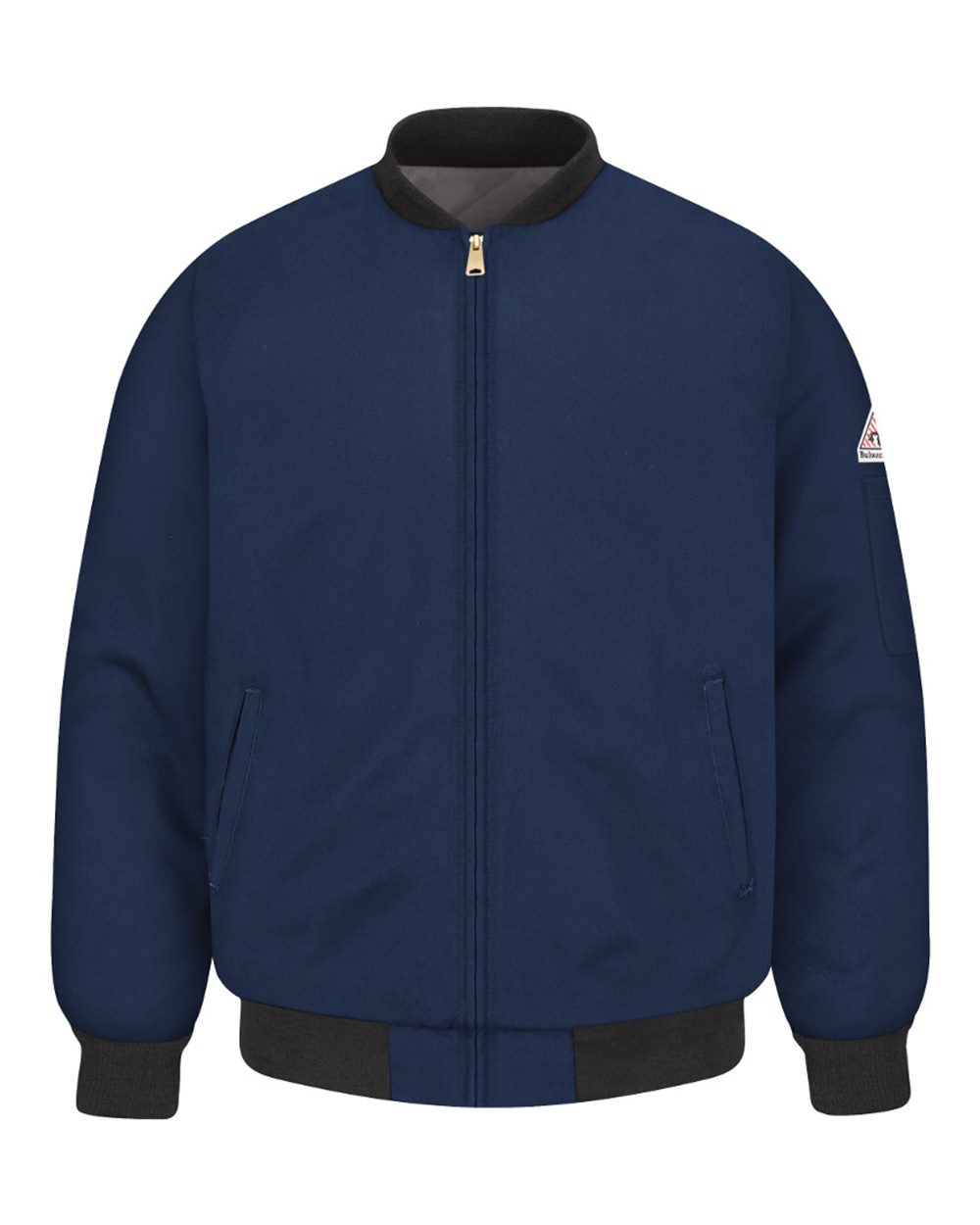 Bulwark Men's Tall Flame Resistant Team Jacket. JET2T - Navy