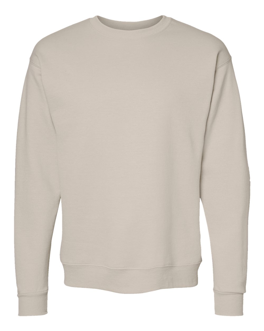 Hanes Unisex EcoSmart® Crewneck Sweatshirt. P160 - Sand