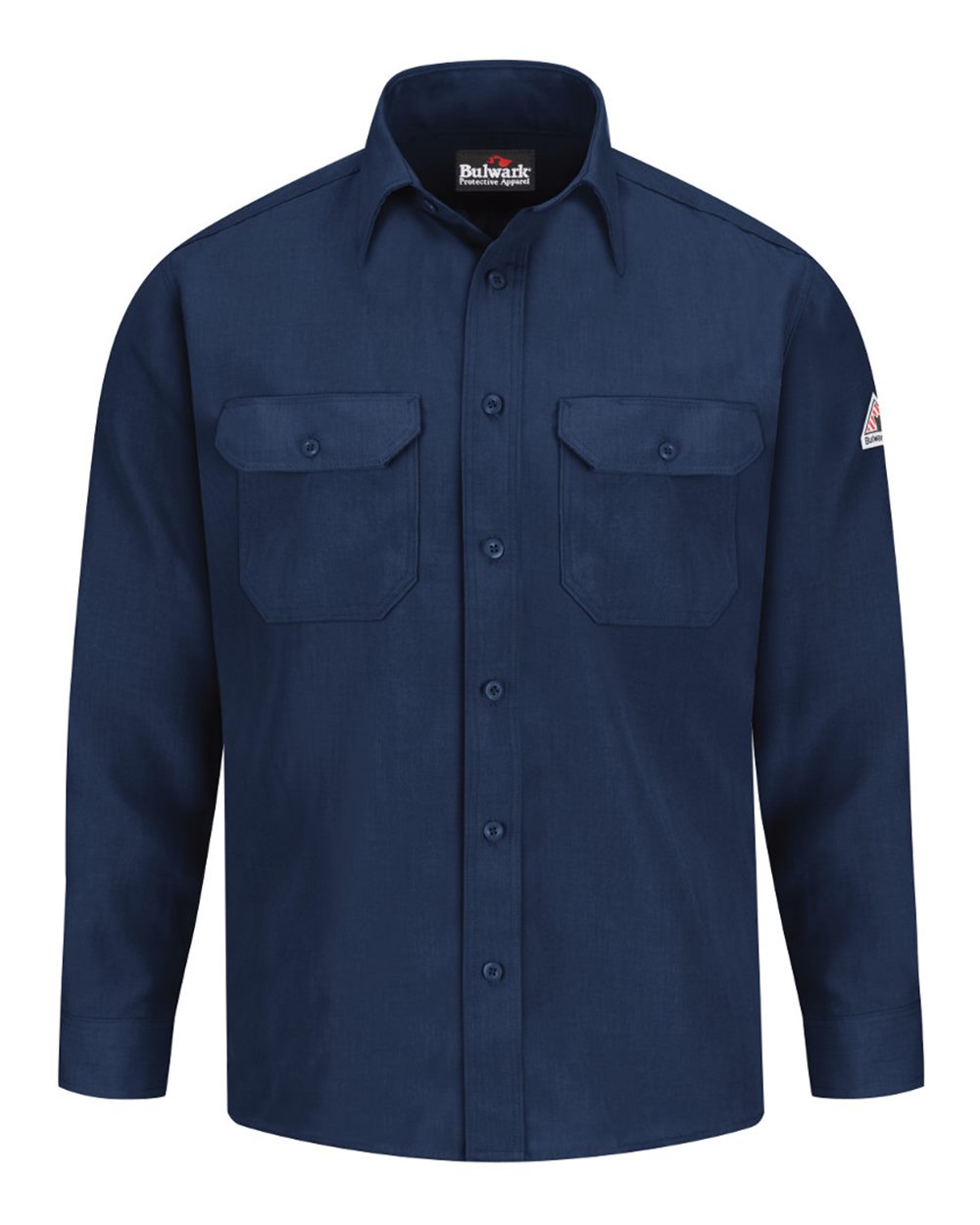 Bulwark Men's Tall Uniform Shirt Nomex® IIIA. SND2T - Navy
