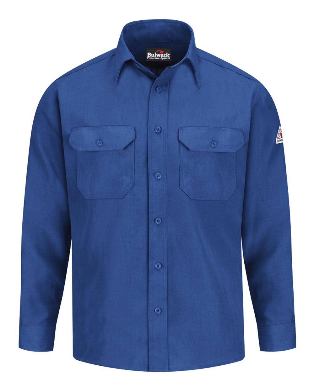 Bulwark Men's Tall Uniform Shirt Nomex® IIIA. SND2T - Royal