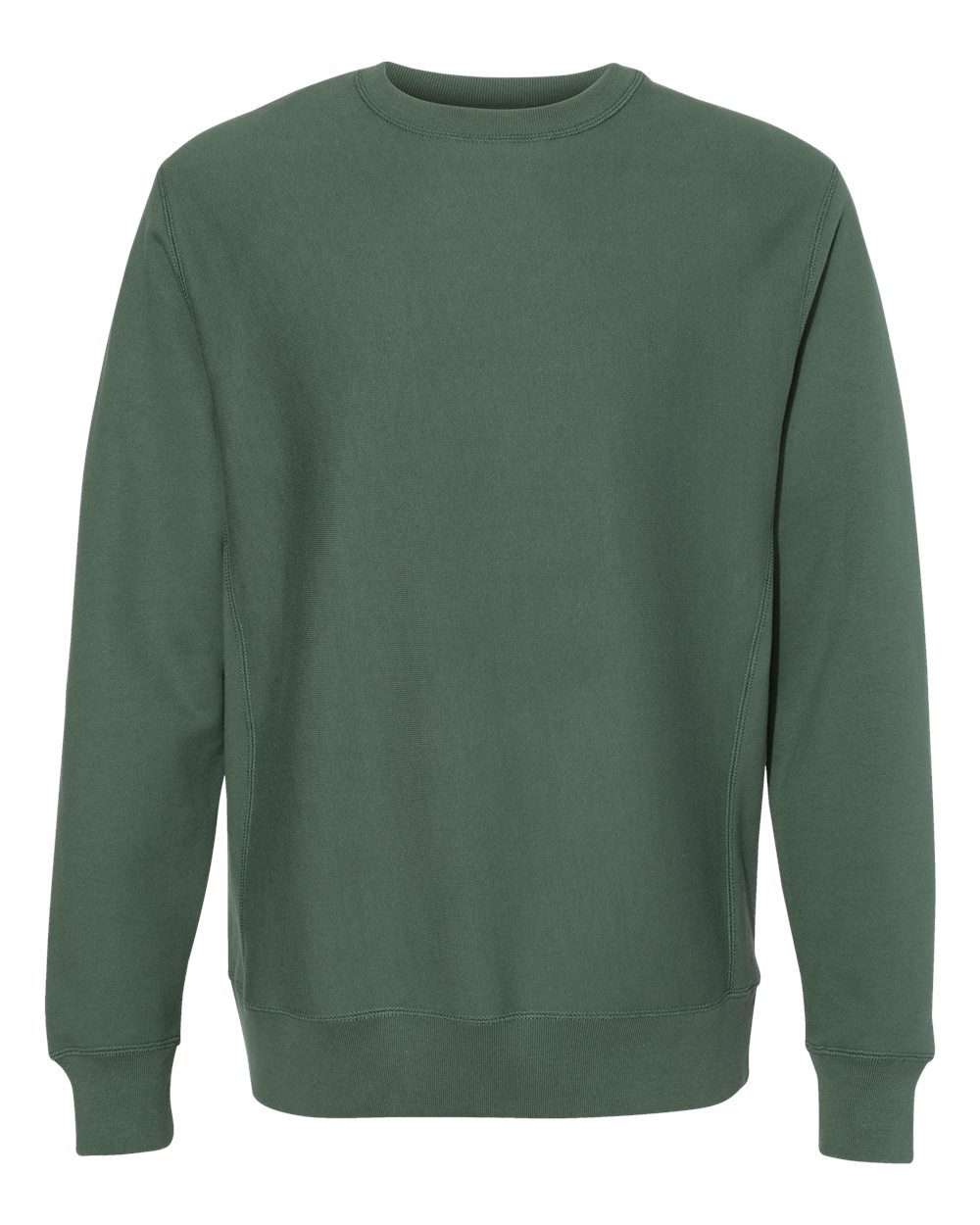Independent Trading Co. Unisex Legend Premium Heavyweight Cross-Grain Crewneck Sweatshirt. IND5000C - Alpine Green