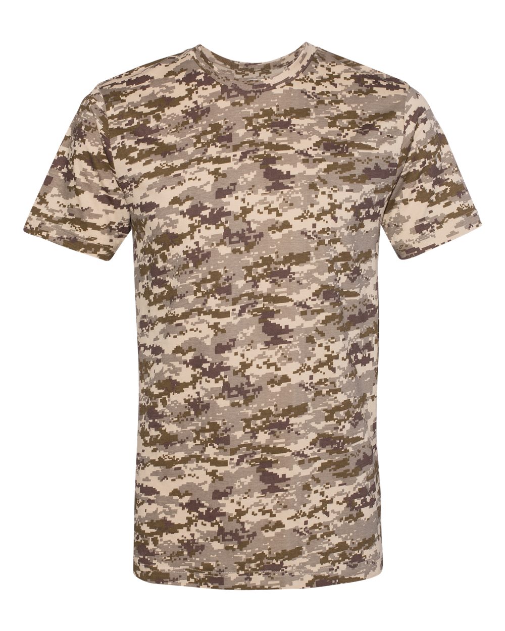 Code Five Unisex Camo Tee. 3907 - Sand Digital
