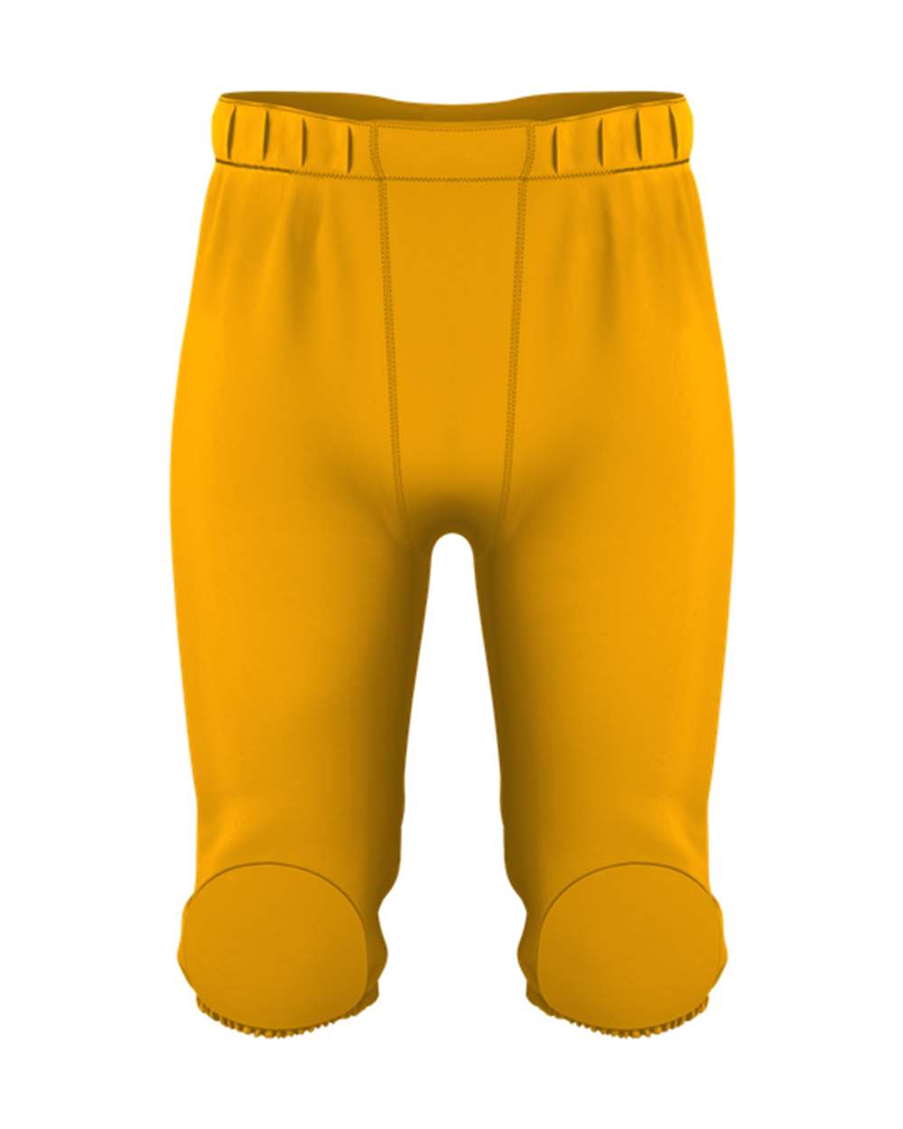 Alleson Athletic Youth Solo Series Integrated Football Pants. 687PY - Gold