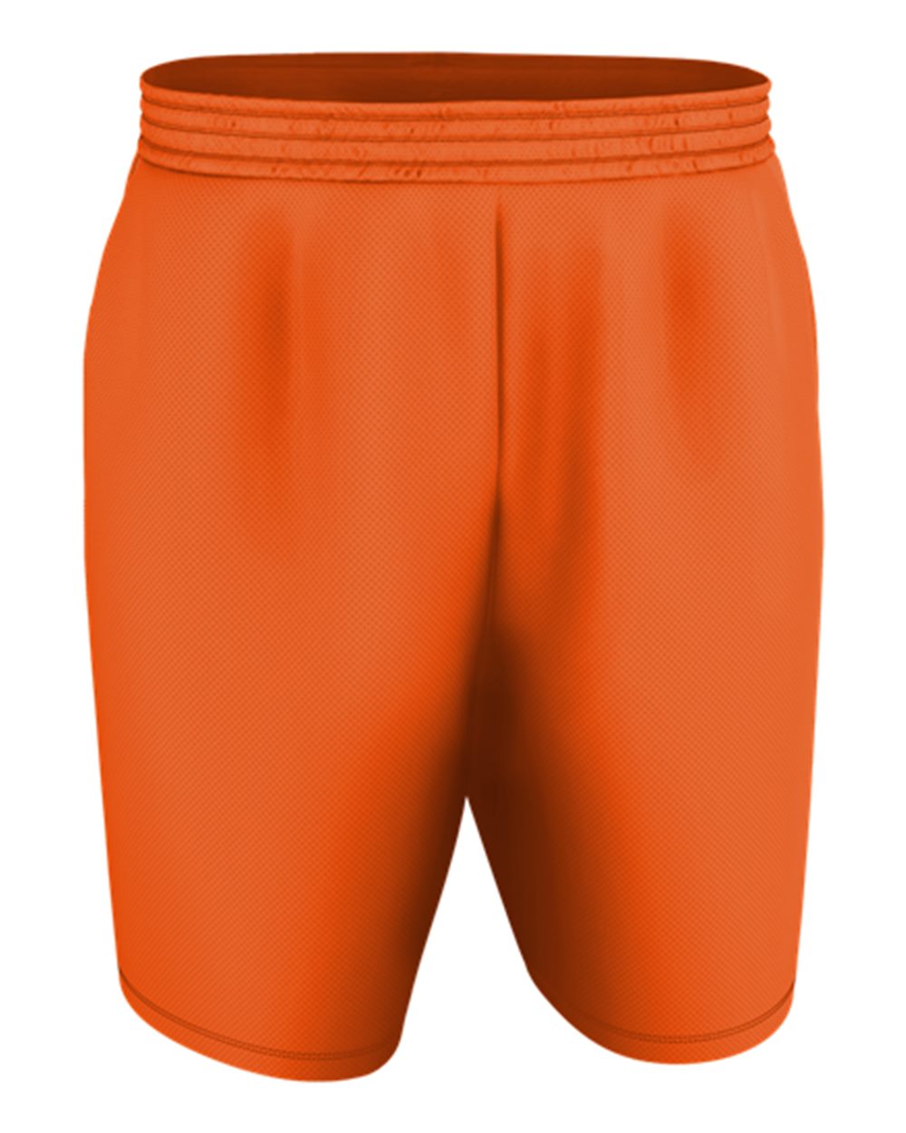 Alleson Athletic Youth Blank Game Shorts. A205BY - Orange/ White