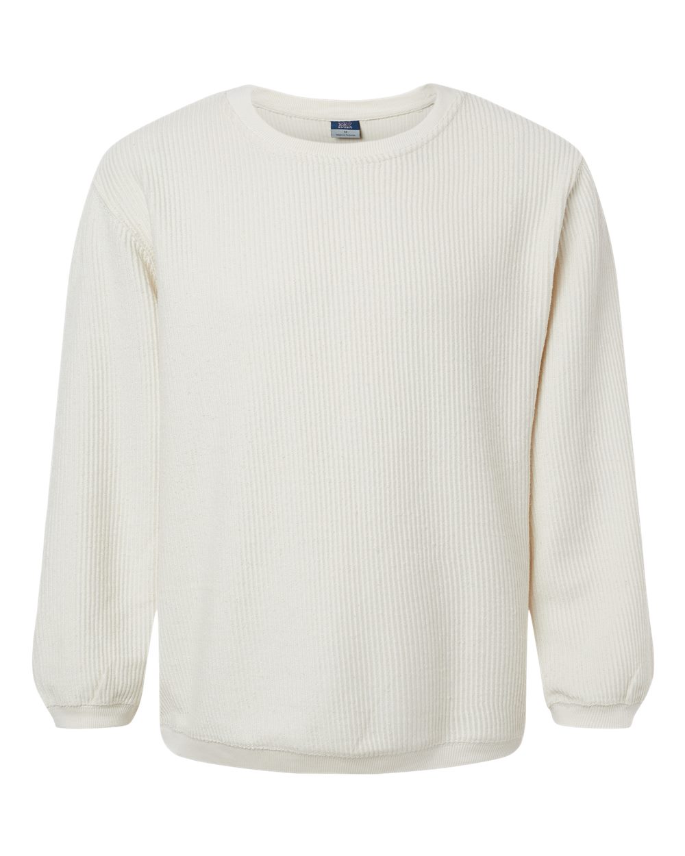 MV Sport Unisex Corded Crewneck Sweatshirt. 19179 - Ivory