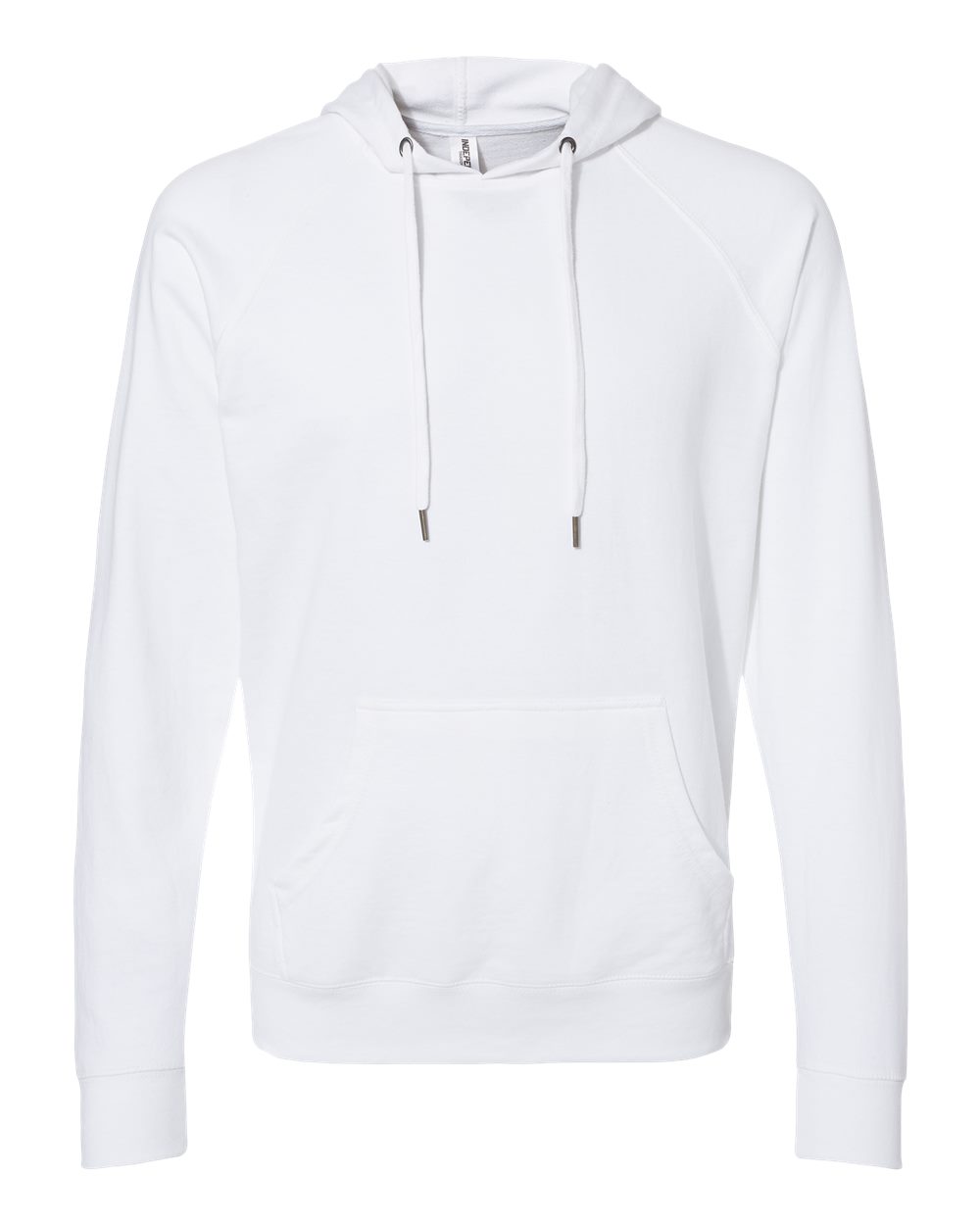 Independent Trading Co. Unisex Icon Lightweight Loopback Terry Hooded Sweatshirt. SS1000 - White