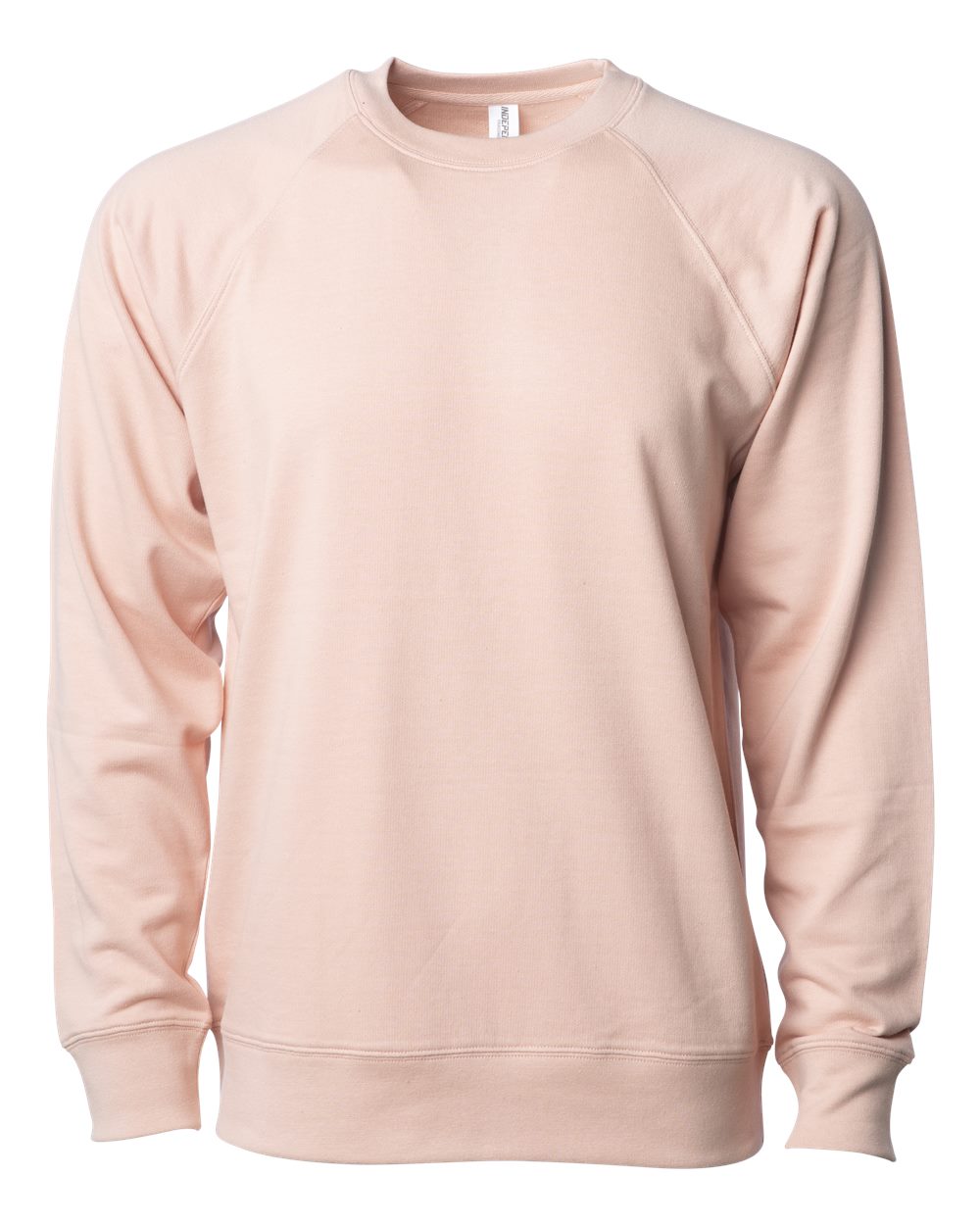 Independent Trading Co. Unisex Icon Lightweight Loopback Terry Crewneck Sweatshirt. SS1000C - Rose