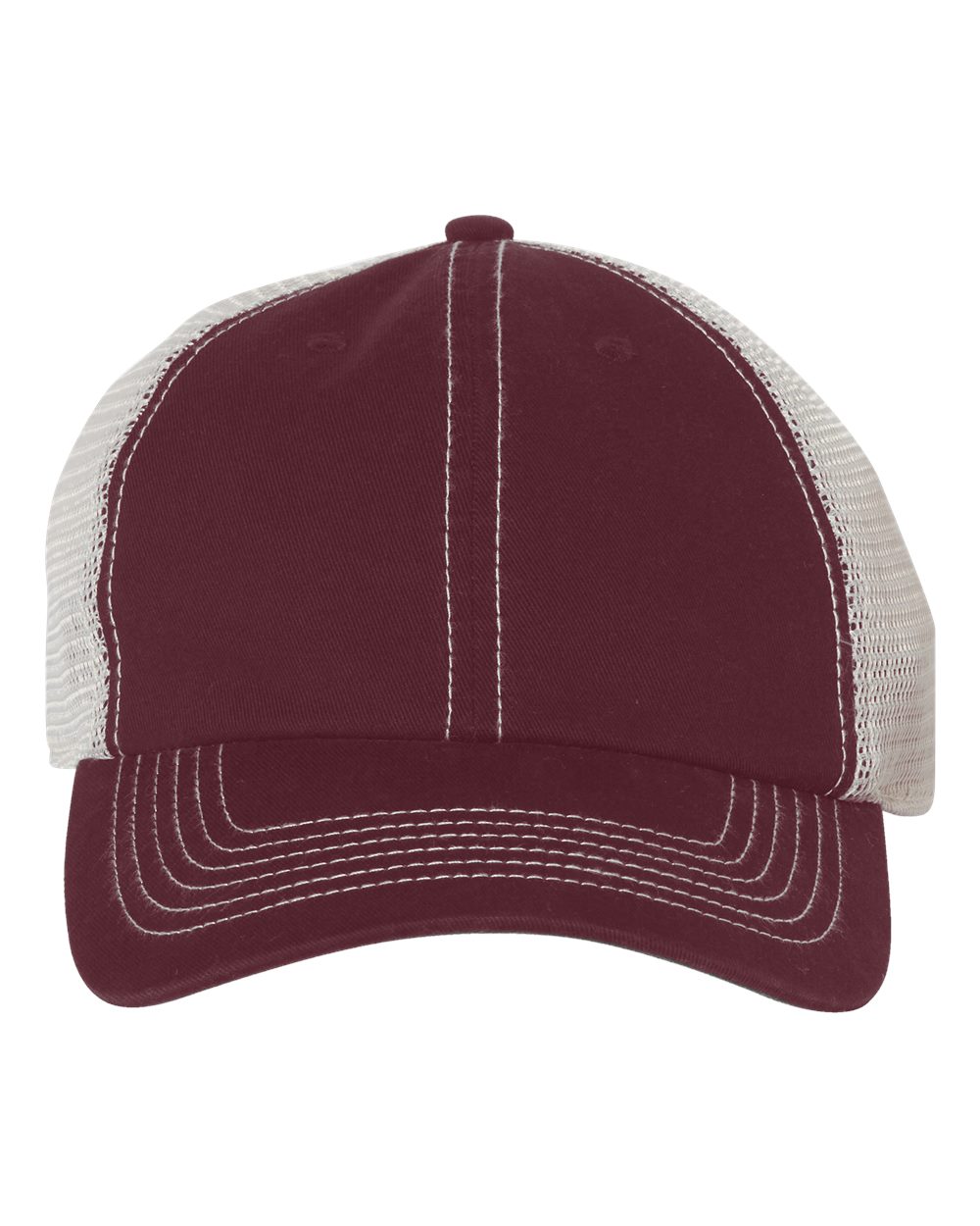 47 Brand Trawler Cap. 4710 - Dark Maroon/ Stone