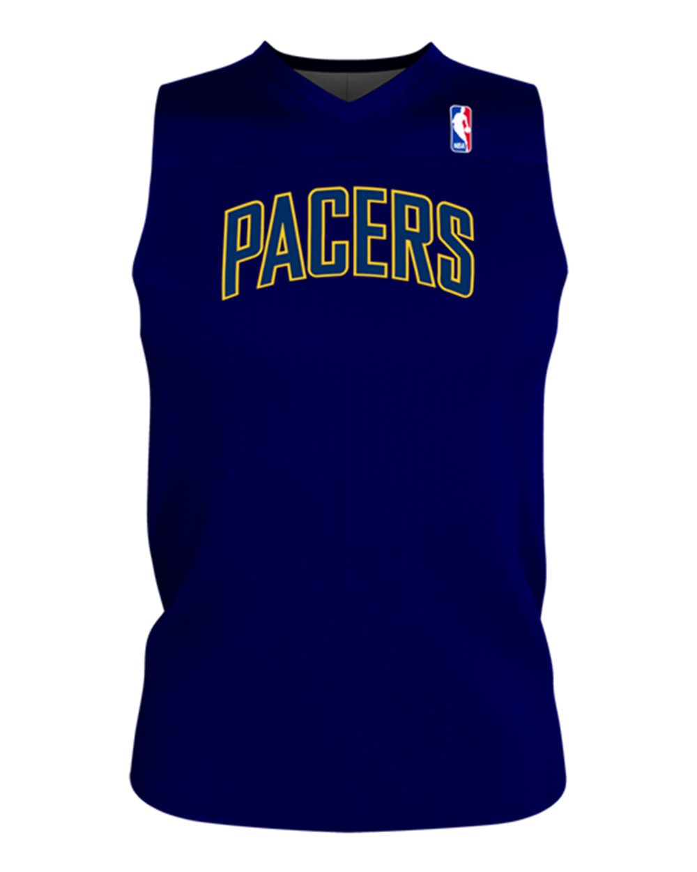 Alleson Athletic Men's NBA Logo'd Reversible Game Jersey. A105LA - Indiana Pacers