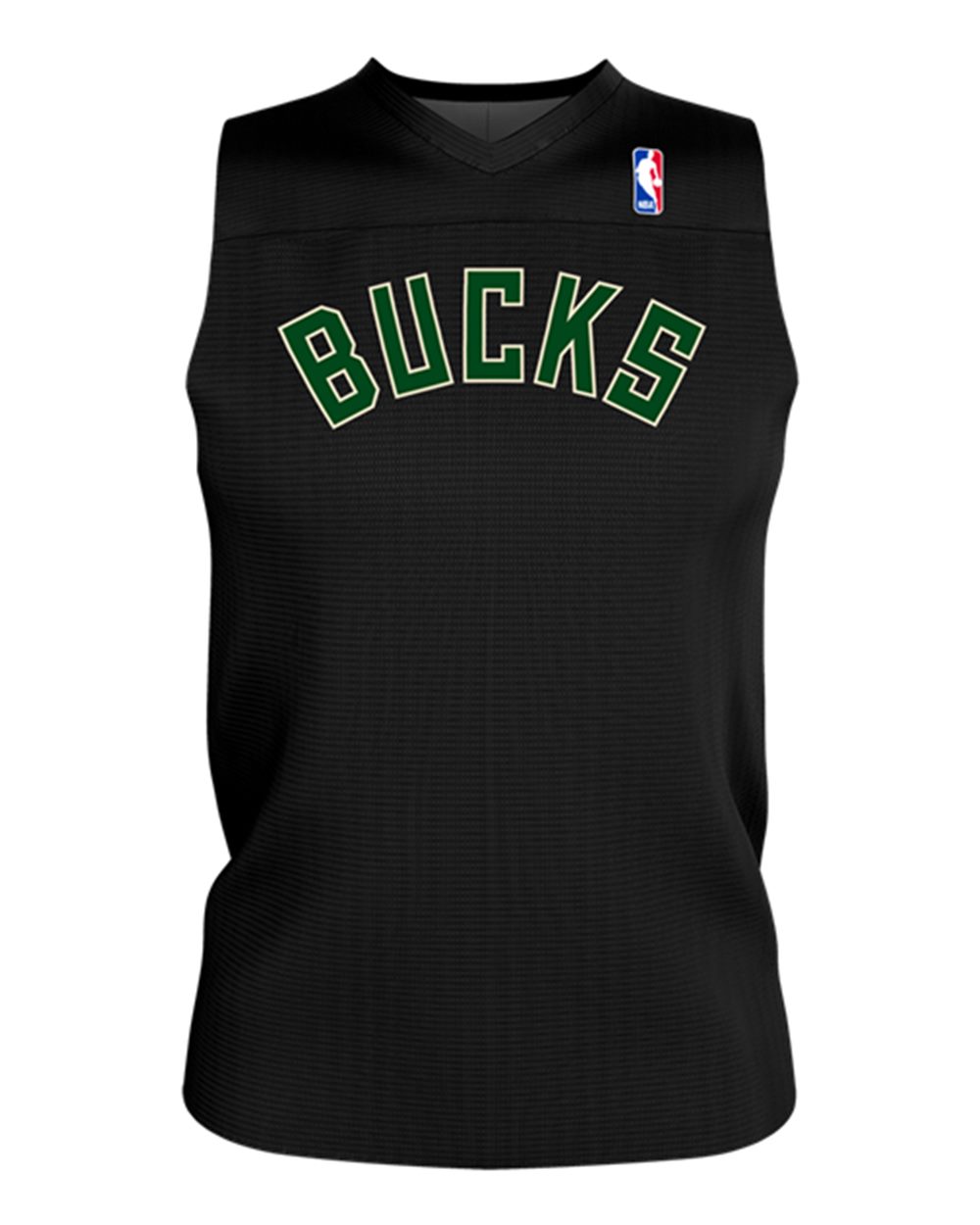 Alleson Athletic Men's NBA Logo'd Reversible Game Jersey. A105LA - Milwaukee Bucks