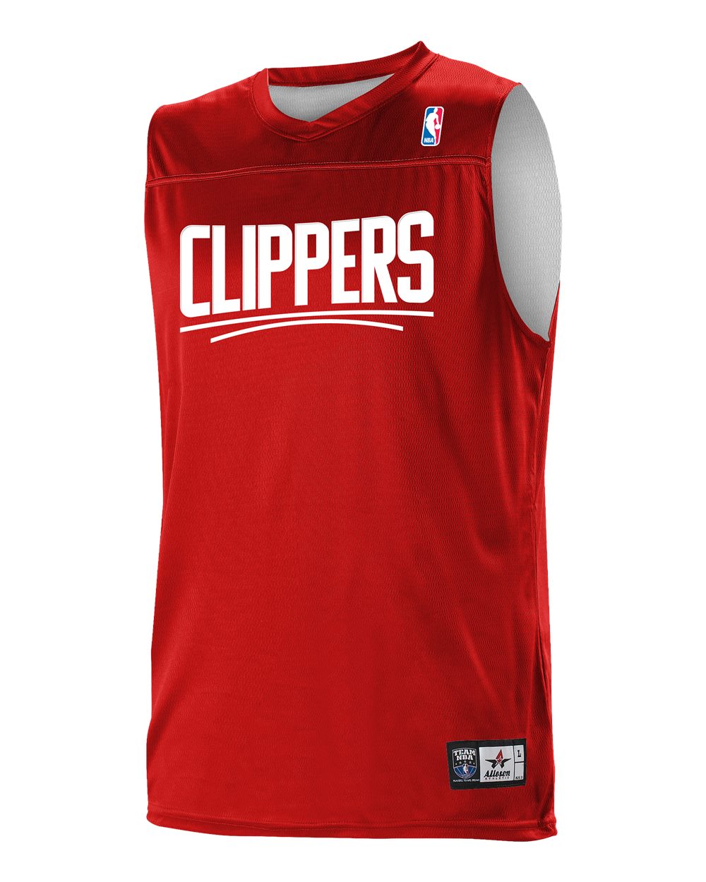 Alleson Athletic Youth NBA Logo'd Reversible Game Jersey. A105LY - Los Angeles Clippers