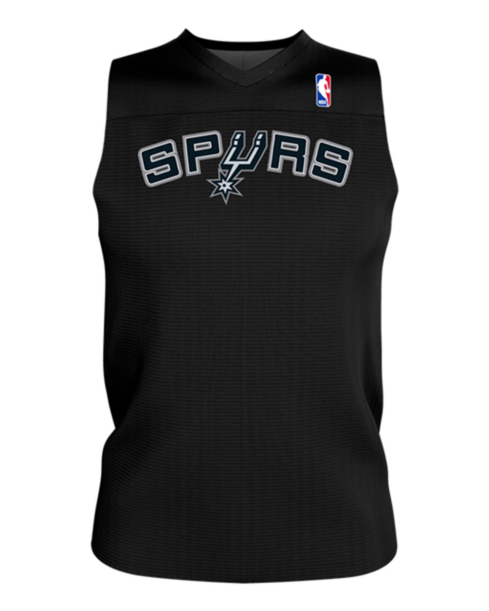Alleson Athletic Youth NBA Logo'd Reversible Game Jersey. A105LY - San Antonio Spurs