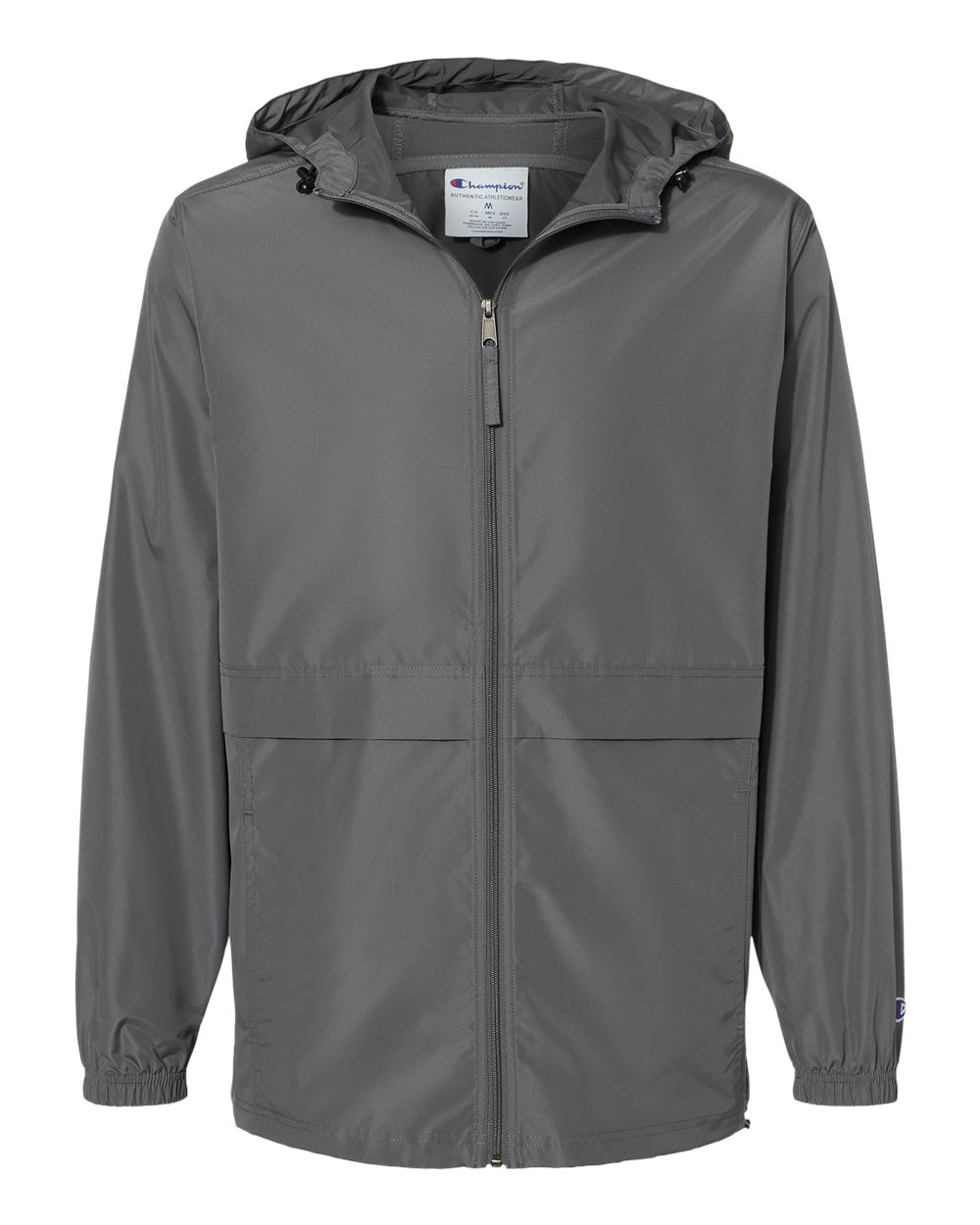 Champion Unisex Full-Zip Anorak Jacket. CO125 - Graphite