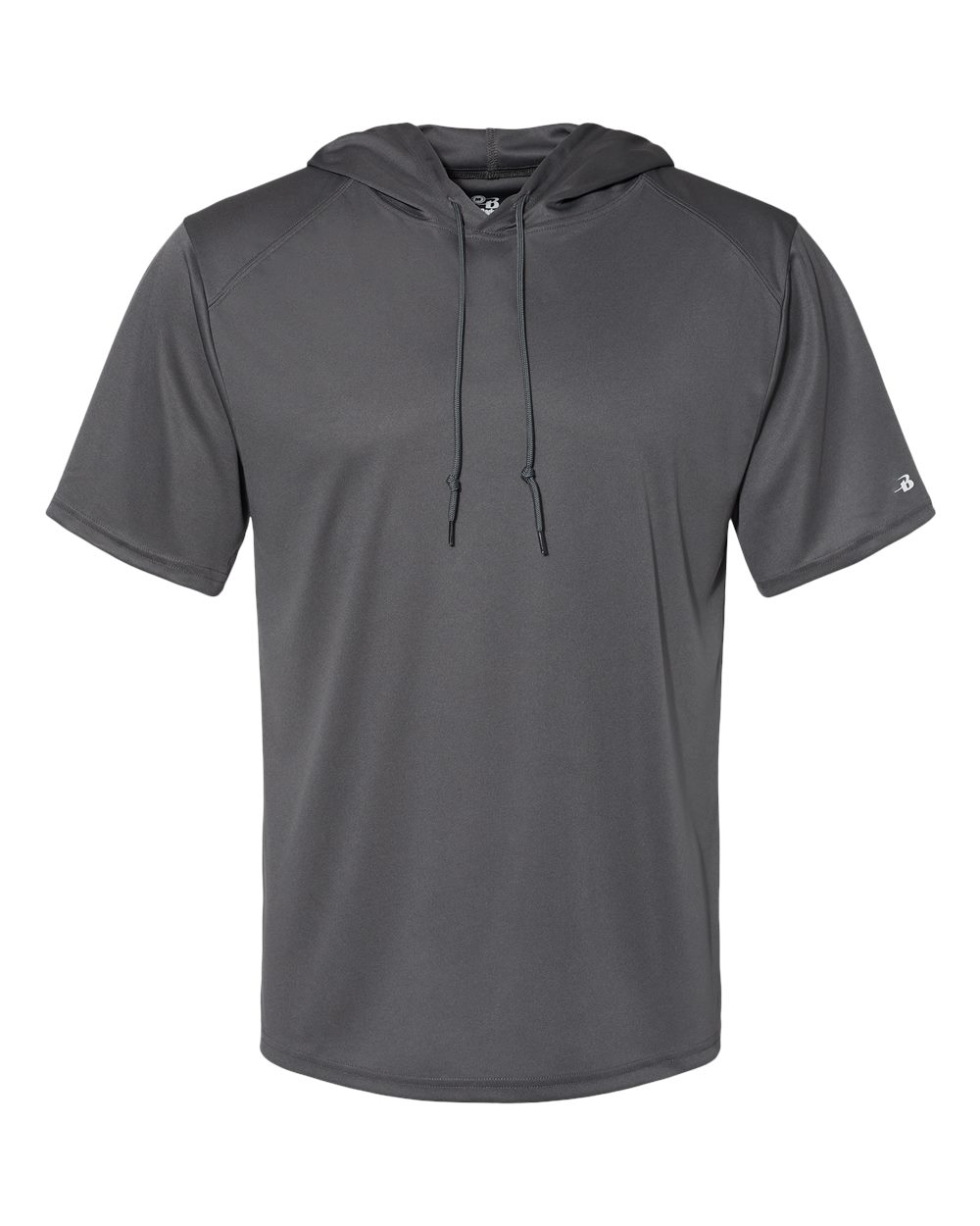 Badger Men's B-Core Hooded T-Shirt. 4123 - Graphite