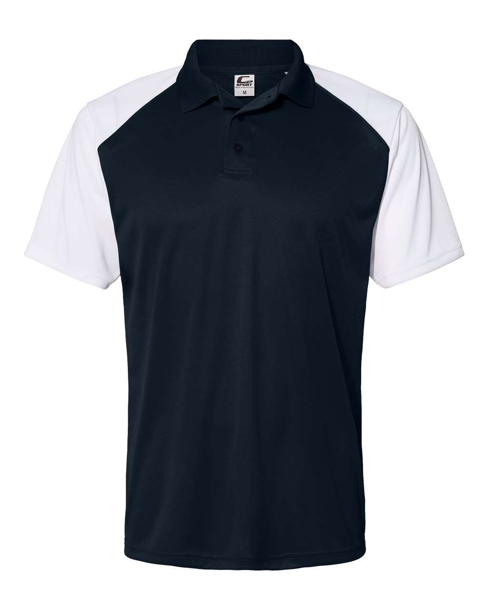 C2 Sport Men's Sport Polo. 5903 - Navy/ White