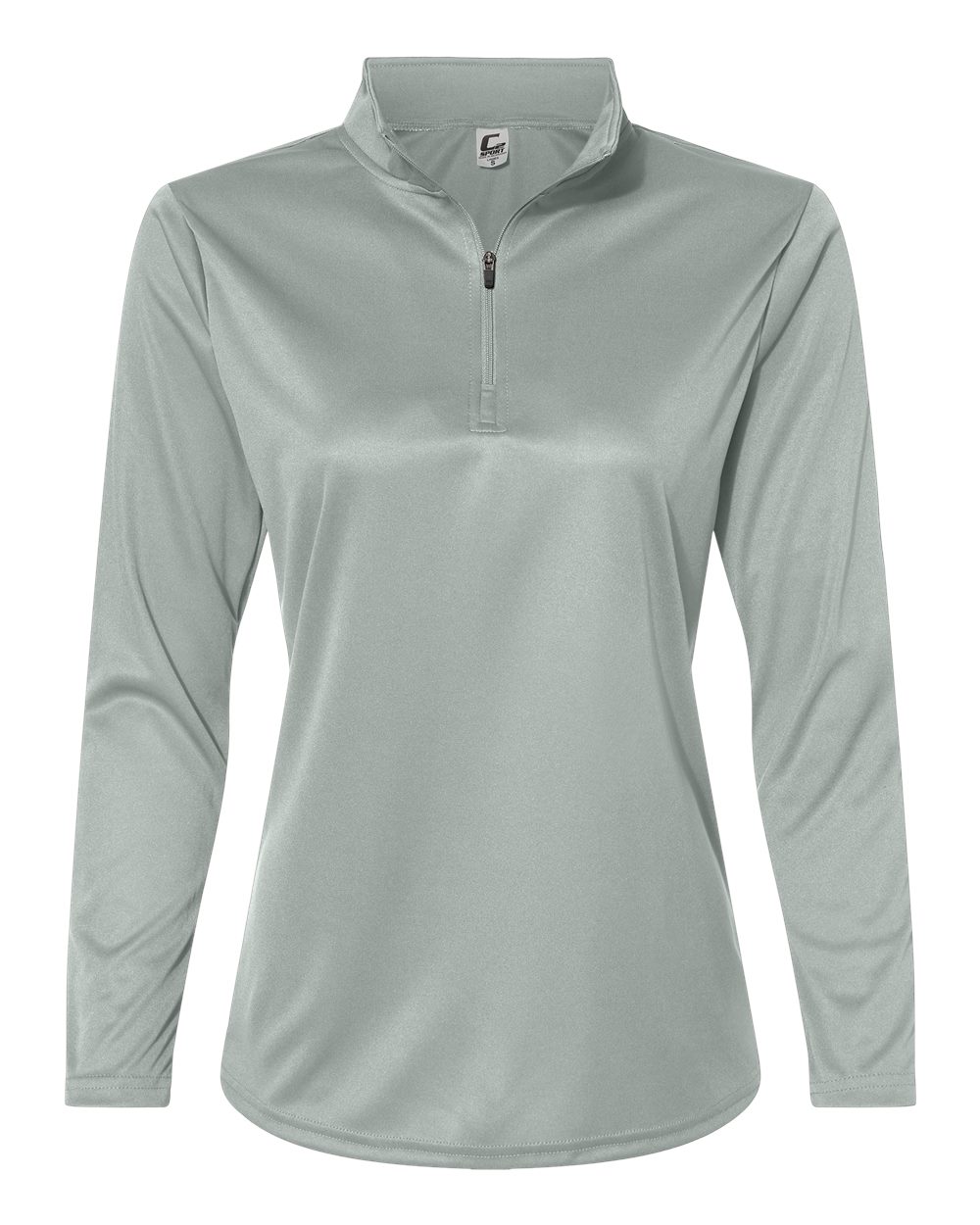 C2 Sport Women's Quarter-Zip Pullover. 5602 - Silver