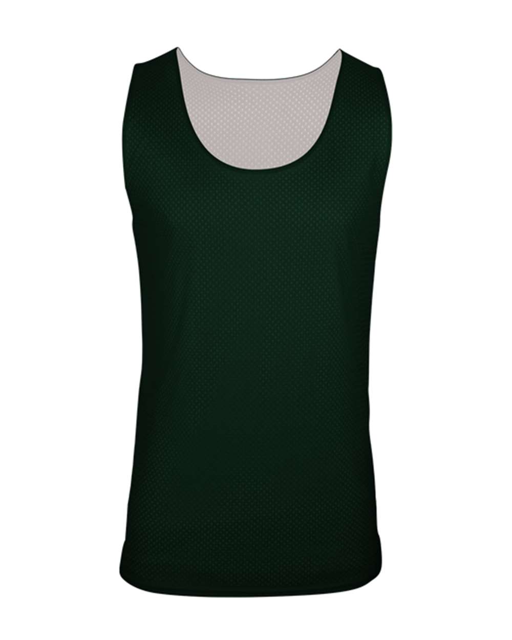 C2 Sport Men's Reversible Mesh Tank. 5729 - Forest/ White