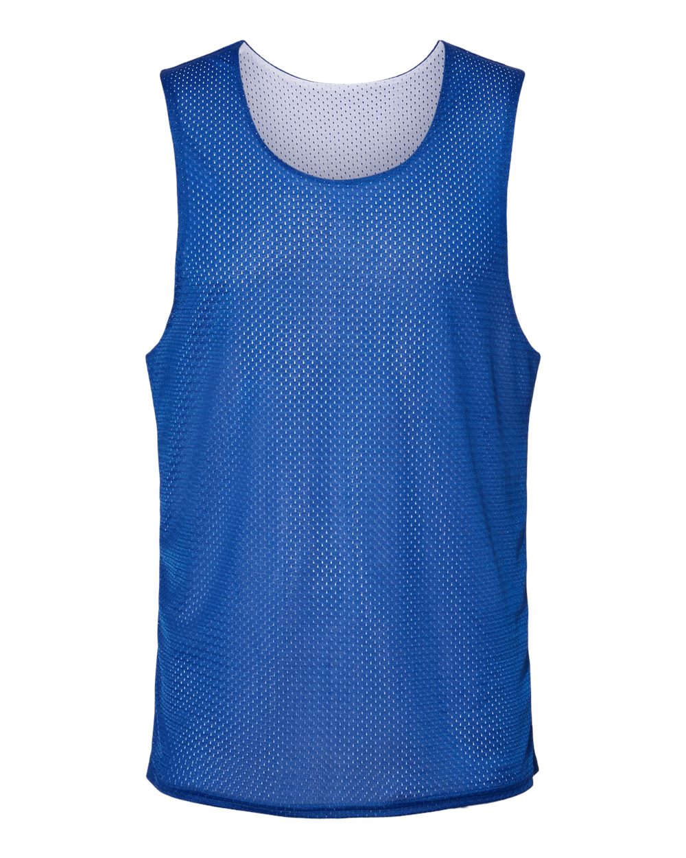 C2 Sport Men's Reversible Mesh Tank. 5729 - Royal/ White