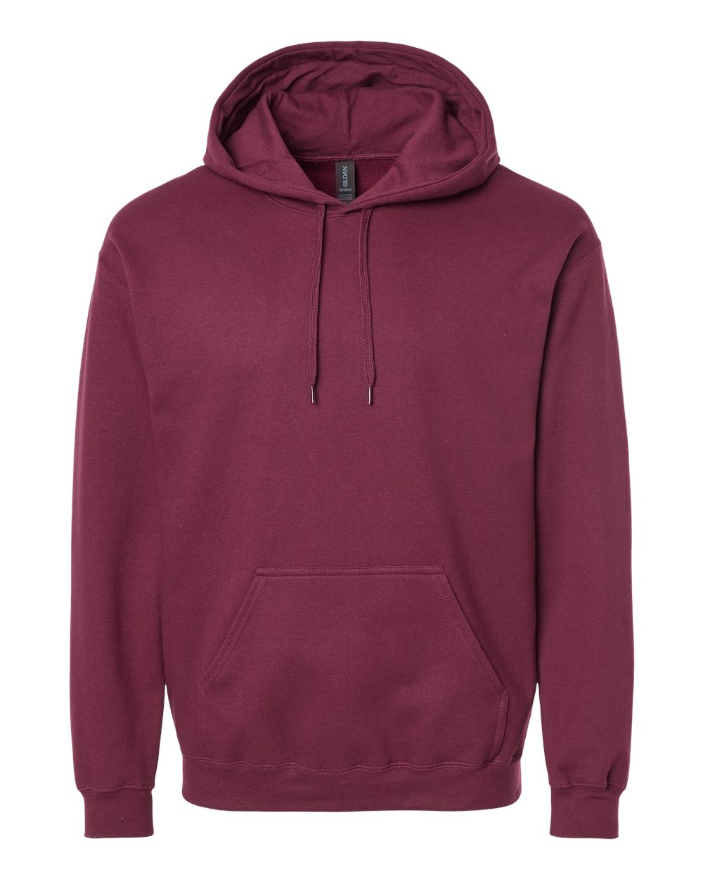 Gildan Unisex Softstyle® Midweight Hooded Sweatshirt. SF500 - Maroon