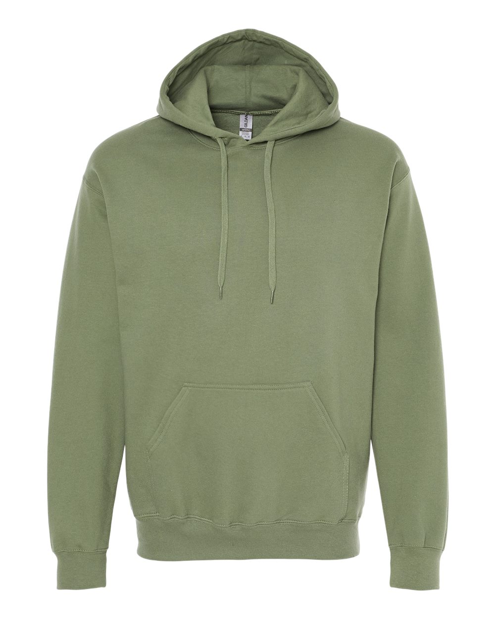 Gildan Unisex Softstyle® Midweight Hooded Sweatshirt. SF500 - Military Green