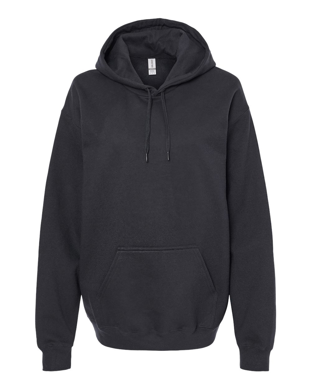 Gildan Unisex Softstyle® Midweight Hooded Sweatshirt. SF500 - Black