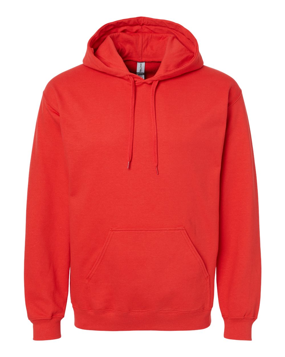 Gildan Unisex Softstyle® Midweight Hooded Sweatshirt. SF500 - Red
