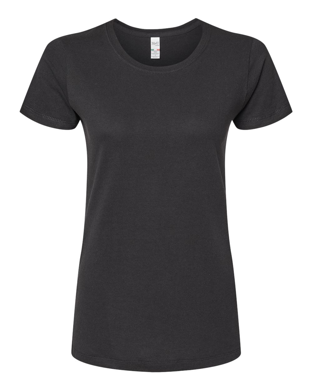 M&O Women's Gold Soft Touch T-Shirt. 4810 - Black