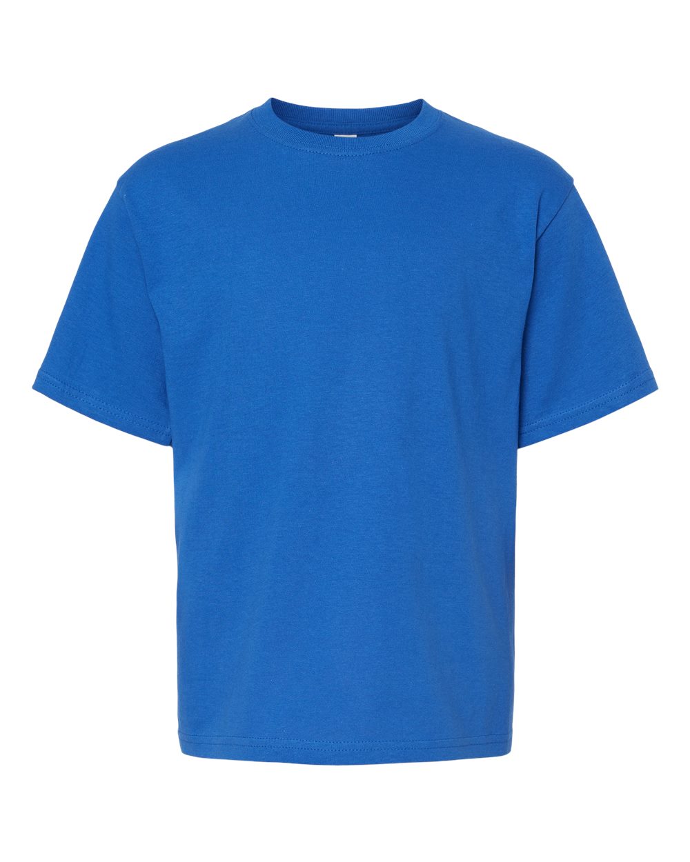 M&O Youth Gold Soft Touch T-Shirt. 4850 - Royal