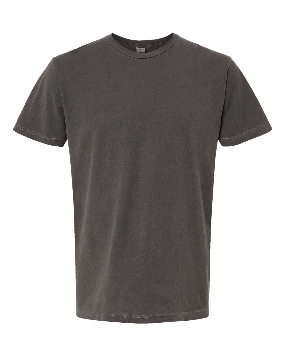 M&O Unisex Vintage Garment-Dyed T-Shirt. 6500M - Charcoal