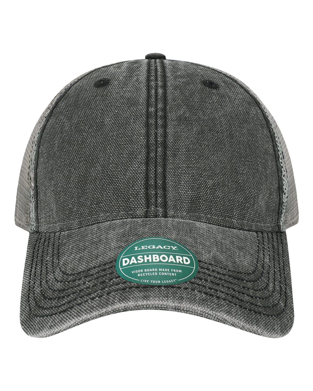 LEGACY Dashboard Trucker Cap. DTA - Black/ Grey
