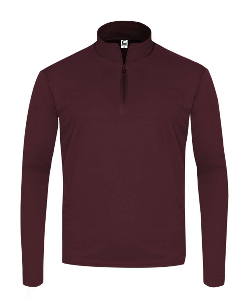 C2 Sport Youth Quarter-Zip Pullover. 5202 - Maroon