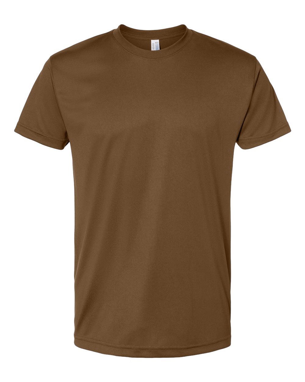 Bayside Unisex USA-Made Performance T-Shirt. 5300 - Coyote Brown