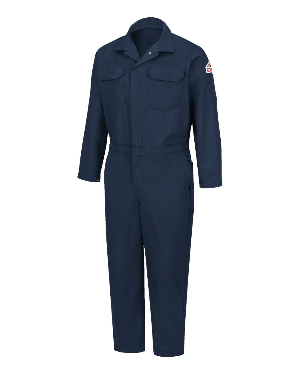 Bulwark Men's Flame Resistant Coverall. CED2 - Navy