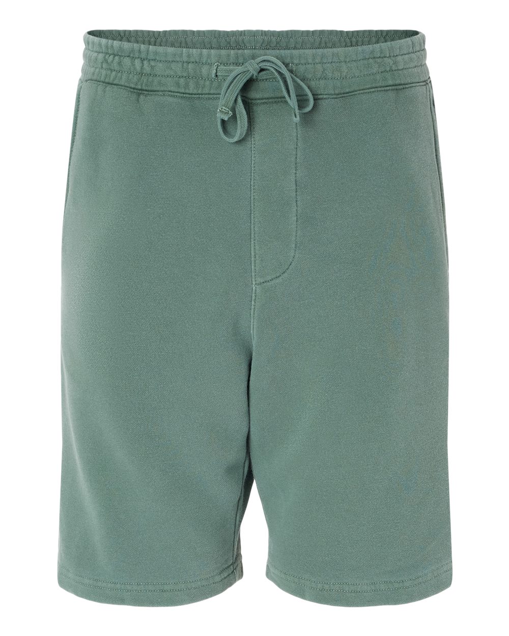 Independent Trading Co. Unisex Pigment-Dyed Fleece Shorts. PRM50STPD - Pigment Alpine Green