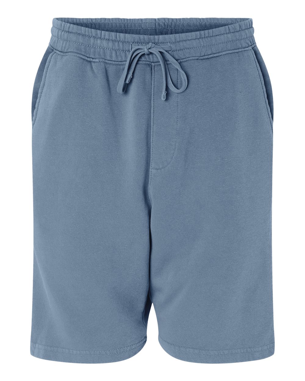 Independent Trading Co. Unisex Pigment-Dyed Fleece Shorts. PRM50STPD - Pigment Slate Blue