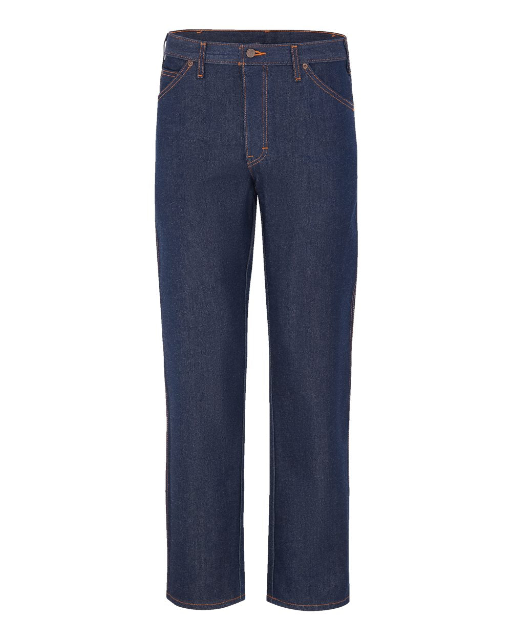 Dickies Men's Extended Sizes Straight 5-Pocket Jeans. 9333EXT - Indigo Rigid - 32I