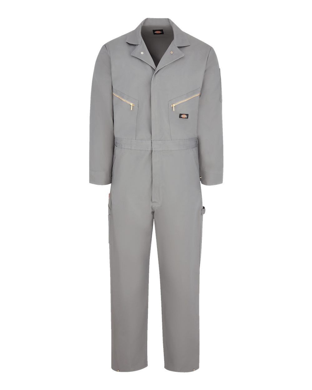 Dickies Men's Tall Deluxe Long Sleeve Cotton Coverall. 4877T - Grey