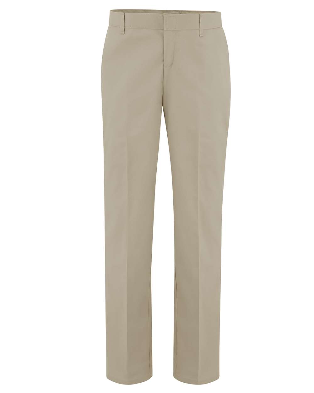 Dickies Women's Premium Flat Front Pants. FP21 - Desert Sand - 37 Unhemmed